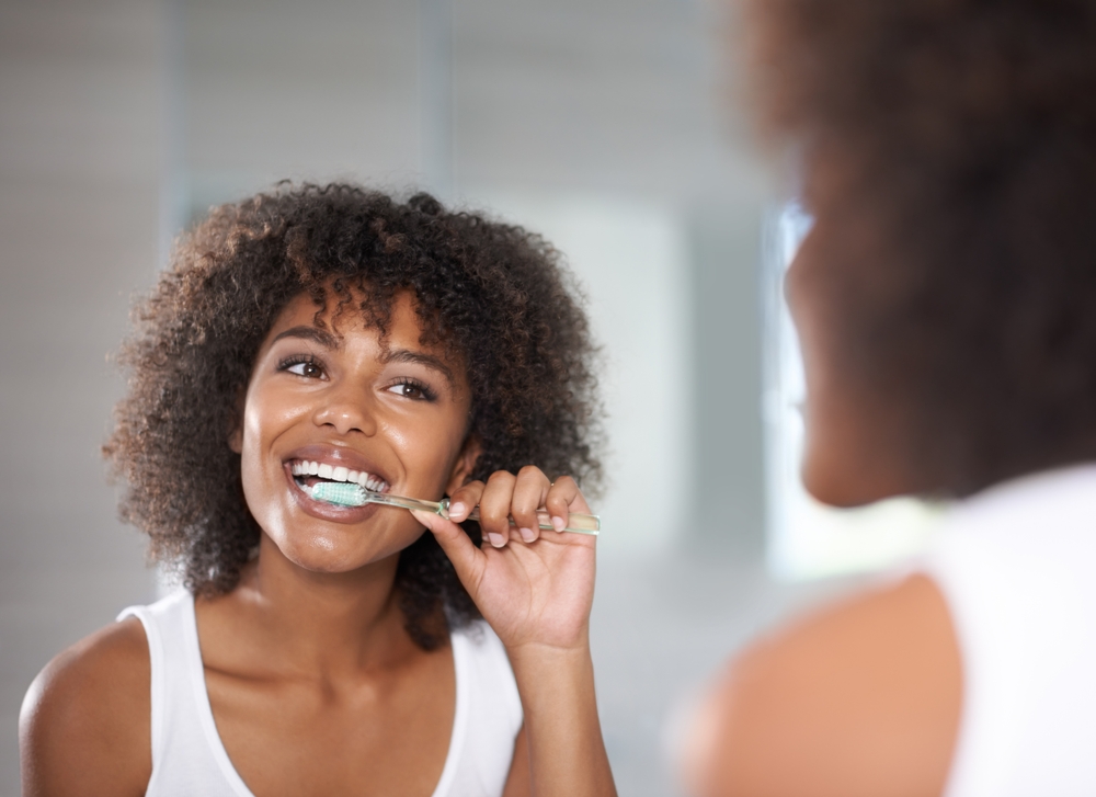 Regular Brushing and Flossing